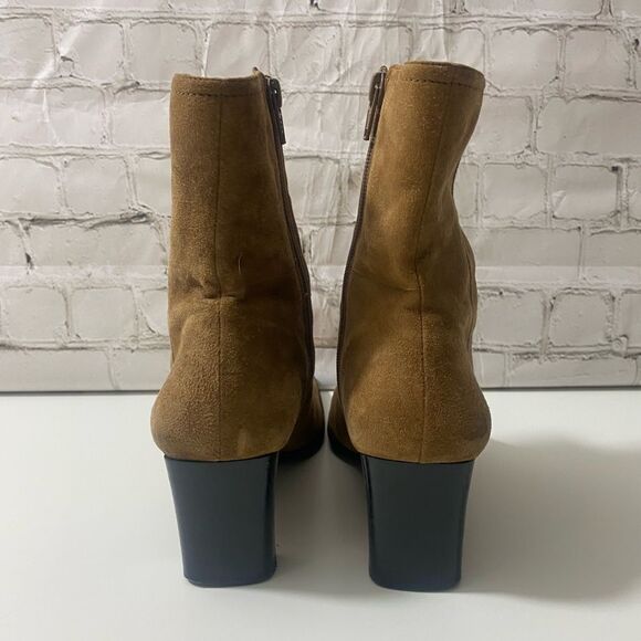 Tan Suede Boots - Picture 5 of 11